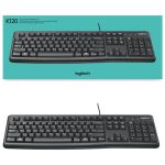 Logitech K120 USB Keyboard for PC - Black
