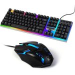 Backlit Gaming Keyboard and Mouse usb K-10