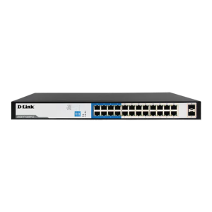 D-Link DGS-F1024P, 26 Port Gigabit 10-100-1000 Mbps Unmanaged Switch, 24POE + 2SFP DLINK 24 PORT POE SWITCH