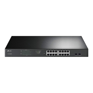 TP-Link TL-SG1218MPE 16-Port Gigabit PoE Switch with Easy Smart Management, VLAN & QoS, 16 PoE+ Ports @250W, 2 non-PoE, 2 SFP Slots