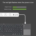 Foldable Bluetooth Keyboard 4