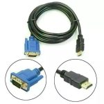 HDMI Male to VGA Male Video Converter Adapter Cable 1