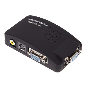 High Resolution Video (AV) to VGA Conversion