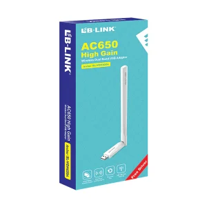 LB-LINK 650Mbps High Gain Wireless Dual Band USB WiFi Adapter BL-WDN650A