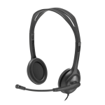 Logitech H111 Black On the Ear Stereo Headset 2