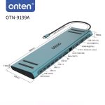 ONTEN 9199A USB C Docking Station 13 in 1 2