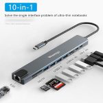 Type-C Adapter 10 in 1 HUB. 2