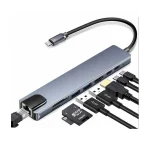 USB C to HDTV 8-Ports Multifunction Adapter 3