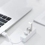 USB Hub 2.0 4 Port Splitter High Speed Adapter for PC Laptop Computer 3
