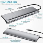 USB Type-C To Hdtv Multifunction Adapter 12 In 1 Hub 1