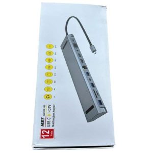 USB Type-C To Hdtv Multifunction Adapter 12 In 1 Hub 2
