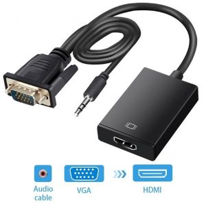 VGA to HDMI with Audio