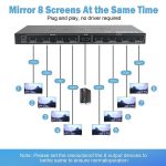 1x8 HDMI Splitter 4K HDMI Splitter 4