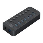 orico individual switch hub black