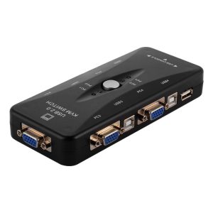 4-Port KVM VGA Switch