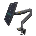 North Bayou G45 Full Motion Swivel Monitor Mount with Gas Spring for 27”-40” Monitors- Black