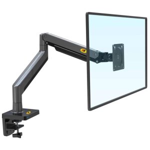 North Bayou G45 Full Motion Swivel Monitor Mount with Gas Spring for 27”-40” Monitors- Black 2