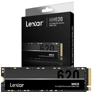 Lexar NM620 M.2 2280 PCIe Gen3x4 NVMe SSD with 512GB storage capacity