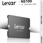 Lexar NS100 512GB 2.5 SATA III Internal Solid State Drive.