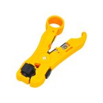 Electronic Spices HT-352 Universal Wire Stripper - Cutter for Flat or Round UTP CAT5 CAT6 Coax Cable Stripping Tool 2