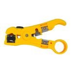 Electronic Spices HT-352 Universal Wire Stripper - Cutter for Flat or Round UTP CAT5 CAT6 Coax Cable Stripping Tool 3