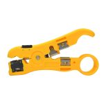 Electronic Spices HT-352 Universal Wire Stripper - Cutter for Flat or Round UTP CAT5 CAT6 Coax Cable Stripping Tool 4