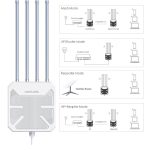 Outdoor WiFi 6 Extender Long Range, Outdoor Wireless Access Point, AX3000 3