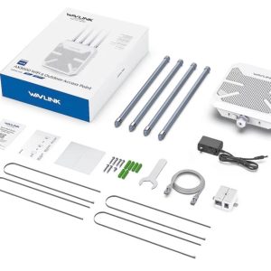 Outdoor WiFi 6 Extender Long Range, Outdoor Wireless Access Point, AX3000