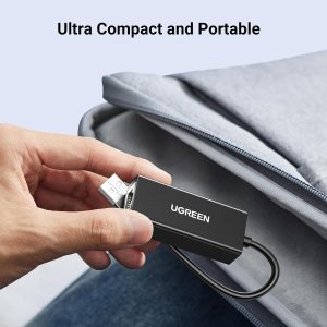 UGREEN Ethernet Adapter USB 2.0 to 10 100 Network RJ45 LAN Wired Adapter 3