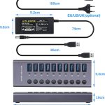 985A 10-Port USB 3.0 Hub USB 2
